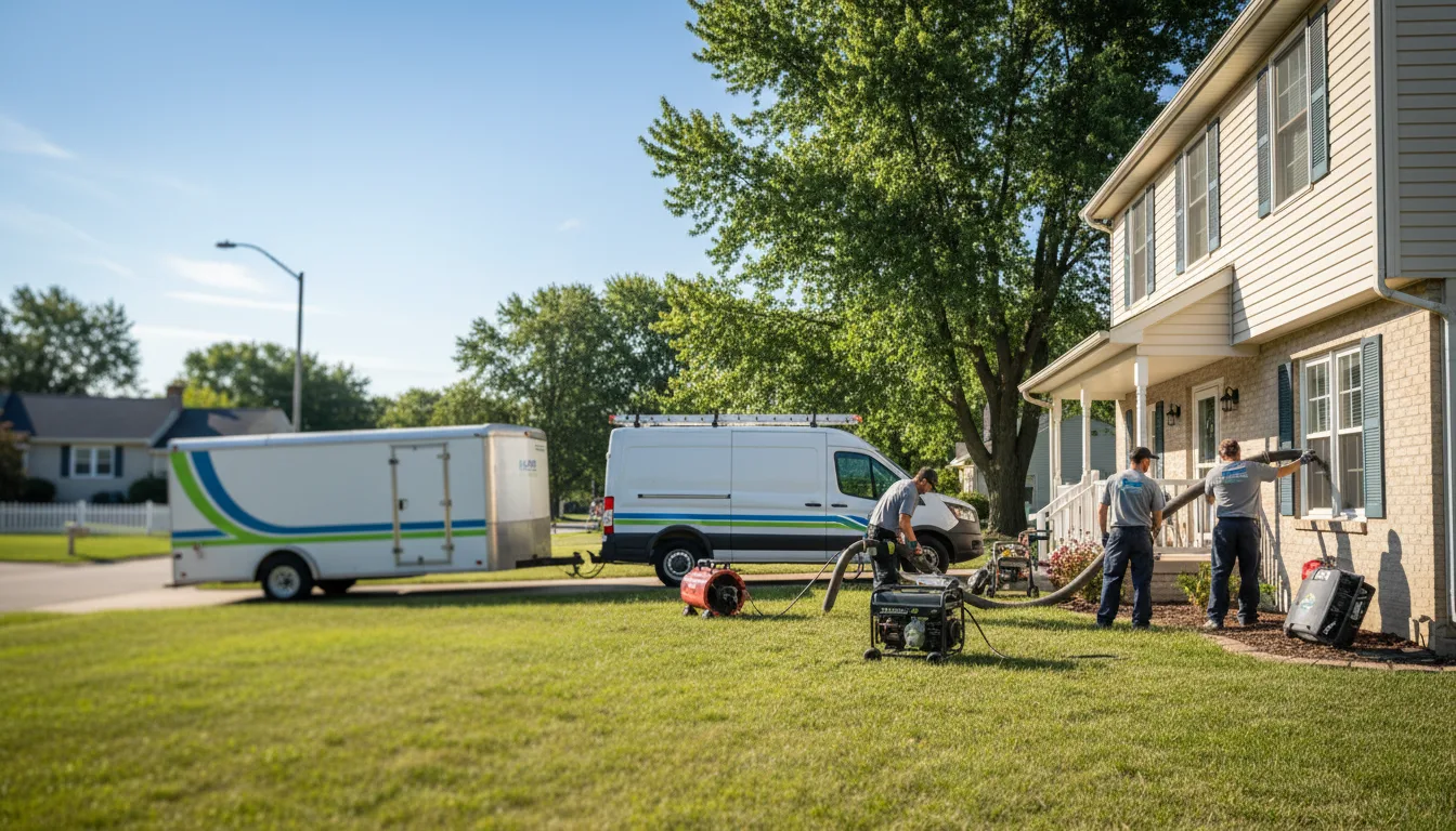 Flooded Basement Restoration And Cleanup With Repair in East Schodack, NY near me